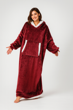 Plaid - red and white