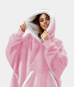 Plaid - pink and white