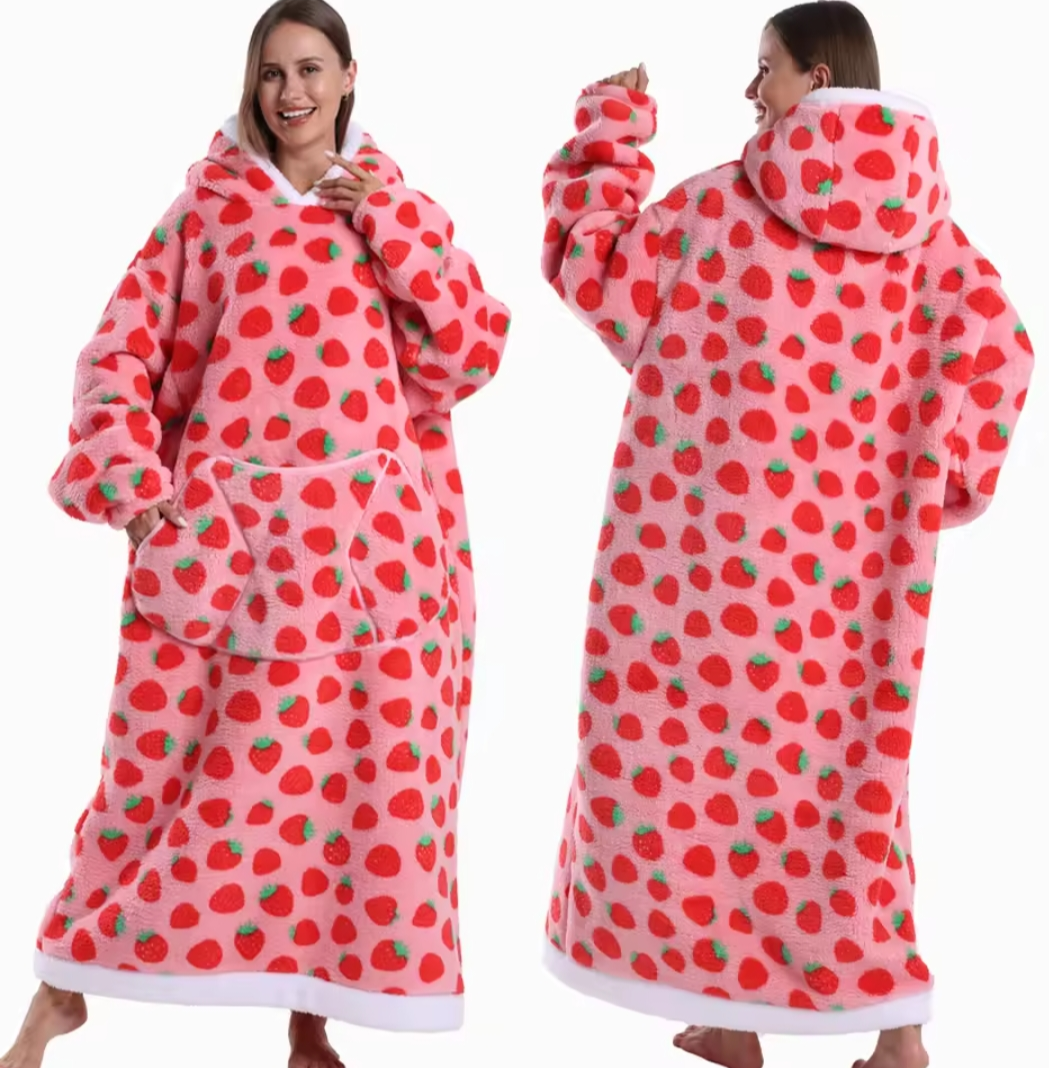 Plaid - stawberry red