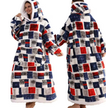 Plaid - blue, red and grey