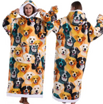 Plaid - golden fur dog