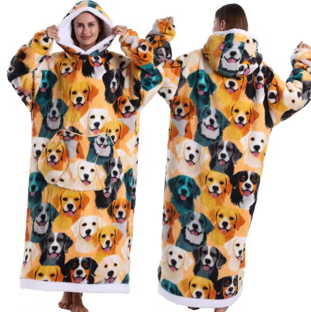 Plaid - golden fur dog