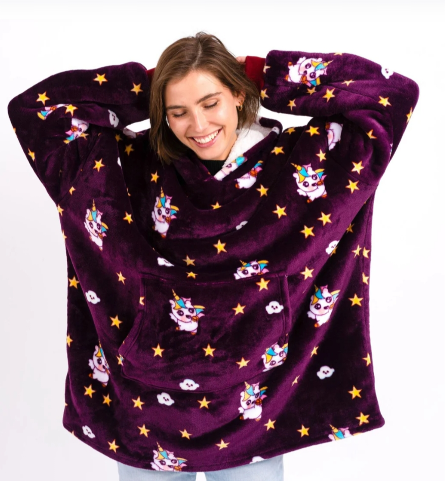 Plaid - purple unicorn