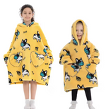 Plaid - kids yellow dog