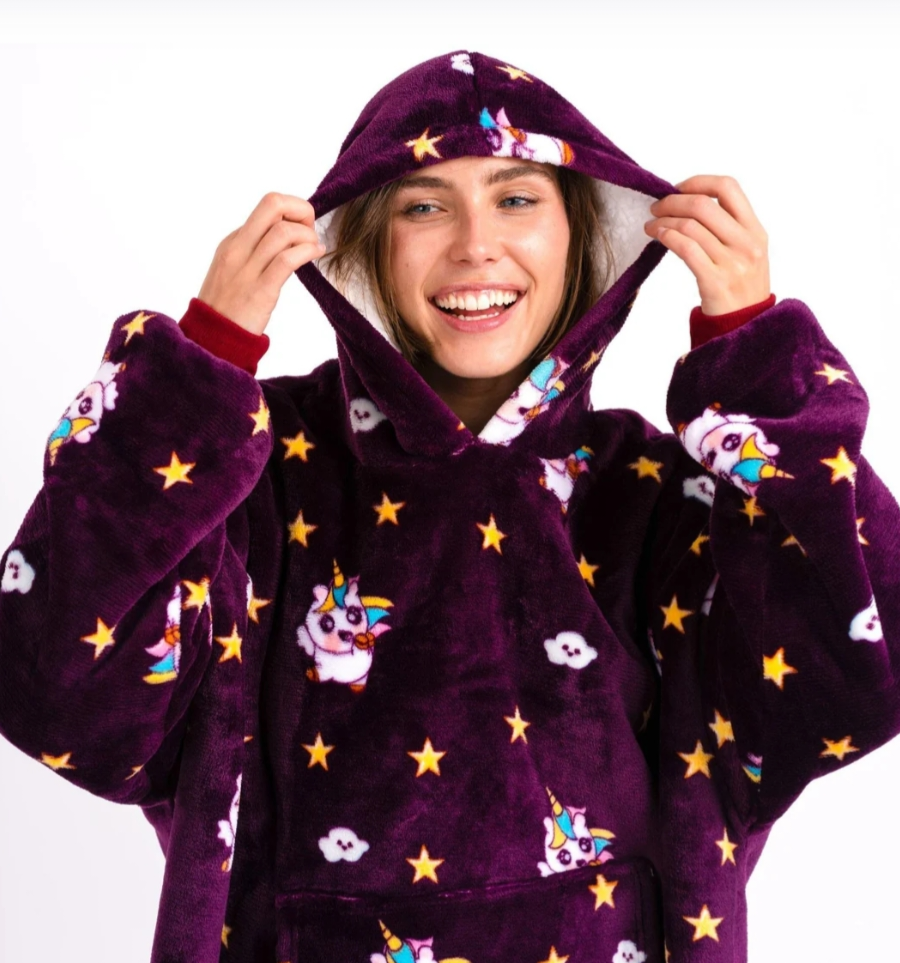 Plaid - purple unicorn